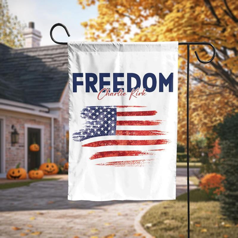 Freedom Garden Flag, Garden Flag, Justice for C K Flag, Quote Garden Flag Freedom