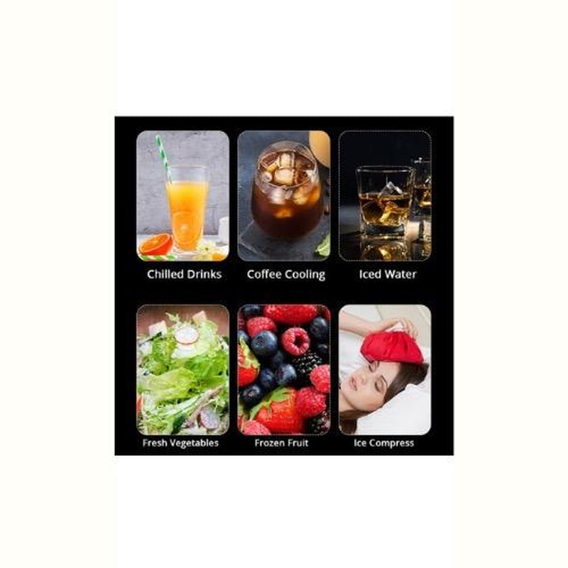 Unmelting Metal Ice Cubes – Reusable Stainless Steel Ice Cubes for Whiskey, Cocktails, and Beverages – Keeps Drinks Cold without Dilution