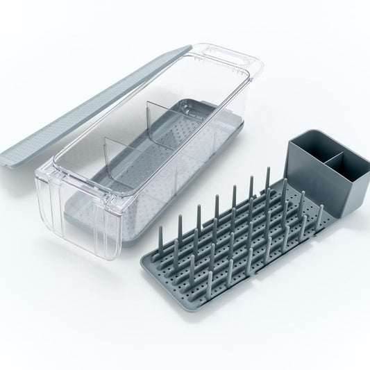 Copco 3-In-1 Rinse & Store Multi-Function Storage Bin