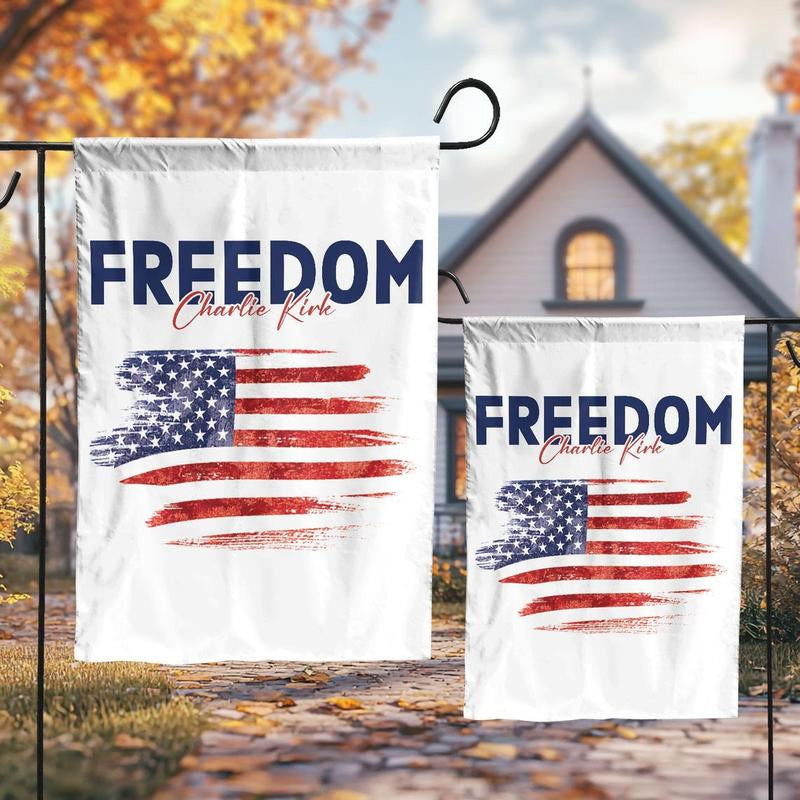 Freedom Garden Flag, Garden Flag, Justice for C K Flag, Quote Garden Flag Freedom