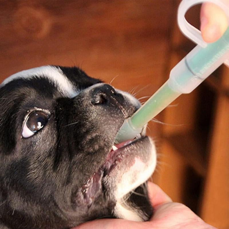 3 Pieces Pet Pill Plunger Popper for Small Cats Dogs Pill Gun Dispenser Shooter Pet Piller Soft Tip Tablet Syringe Pusher Animal Medicine Feeder for Feeding(Green+Red+Blue)