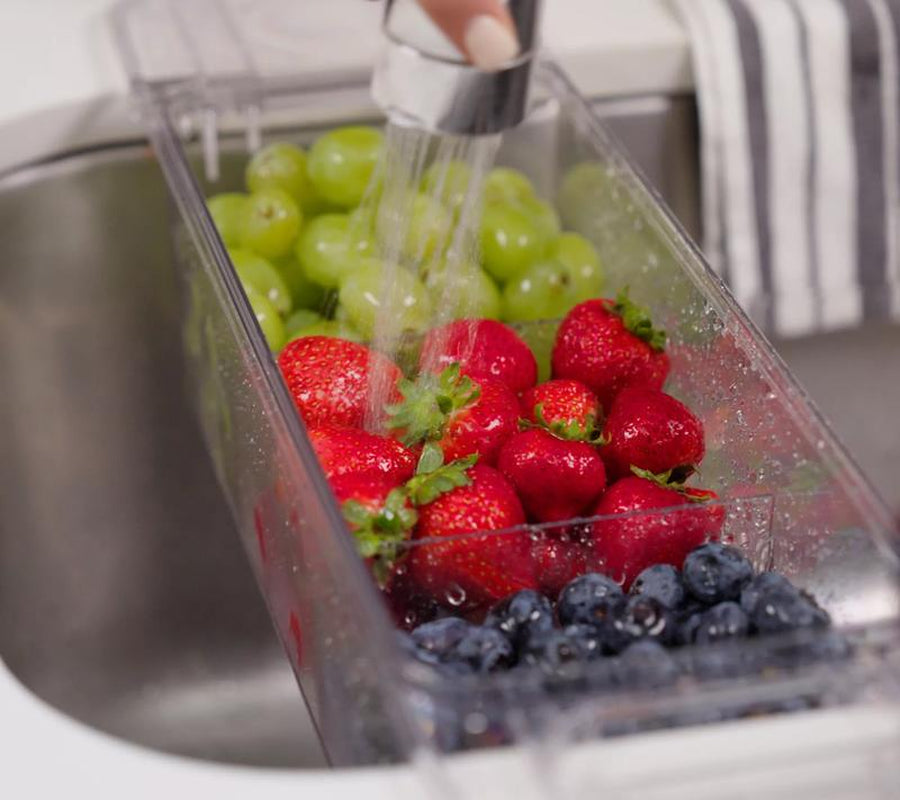 Copco 3-In-1 Rinse & Store Multi-Function Storage Bin