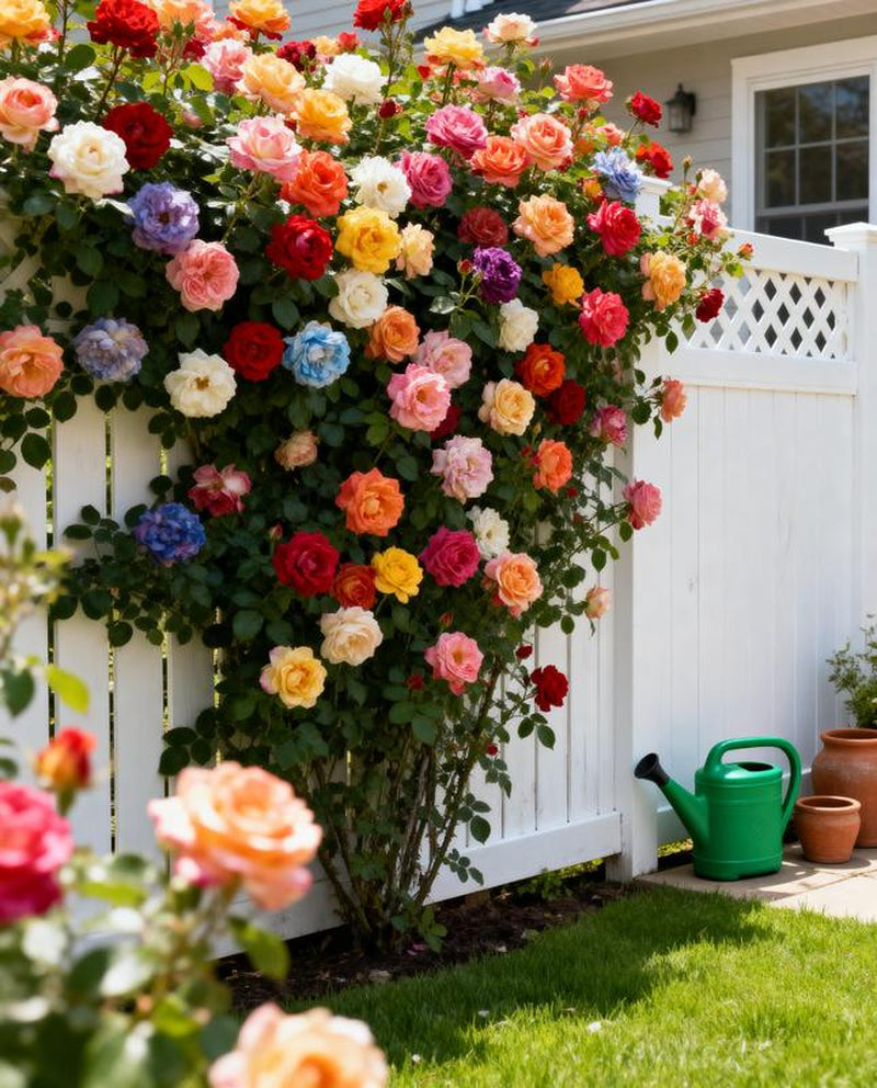 Rose and Hydrangea Seeds | Beautiful, Multi-Colored Flowers Perfect for Garden Hedges and Landscaping