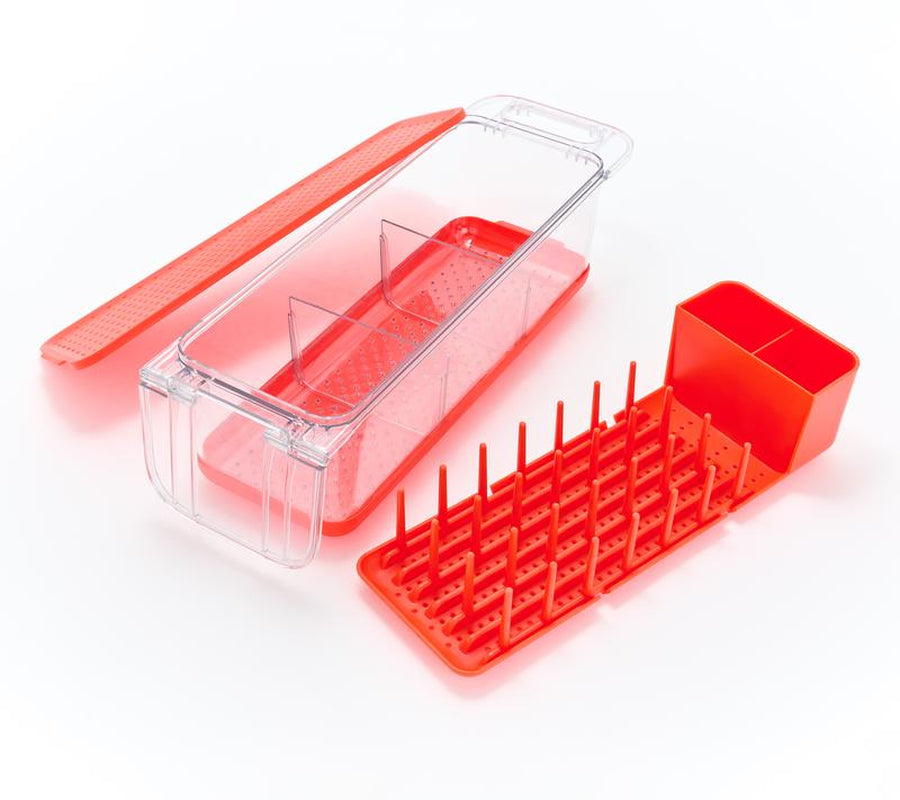Copco 3-In-1 Rinse & Store Multi-Function Storage Bin