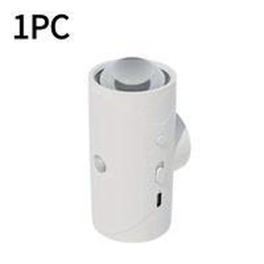 Dimmable RGB Motion Sensor Night Light – Plug-Free Rechargeable Ambient Wall Lamp, Stick Anywhere Magnetic Step Light for Stairs, Wardrobe & Desk – Cozy Holiday Room Decor Gift Christmas, Halloween, Valentine’S Day