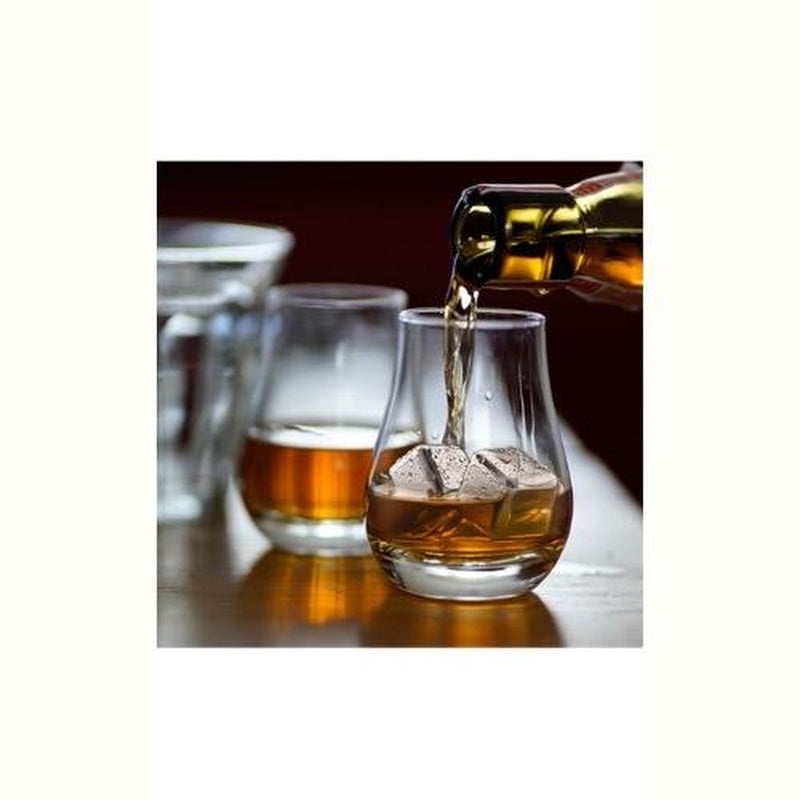 Unmelting Metal Ice Cubes – Reusable Stainless Steel Ice Cubes for Whiskey, Cocktails, and Beverages – Keeps Drinks Cold without Dilution