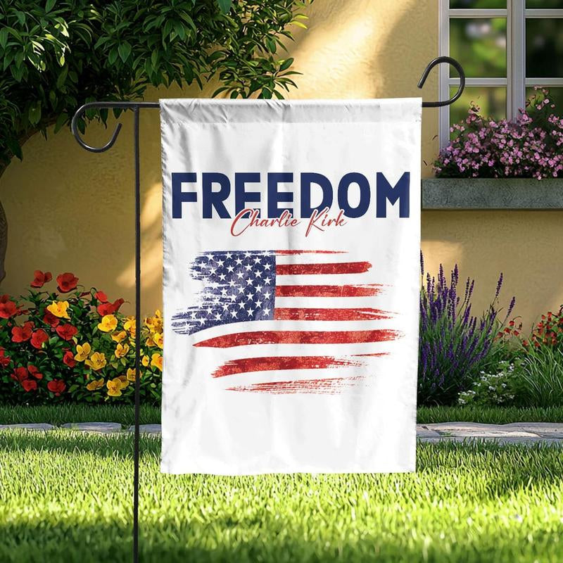 Freedom Garden Flag, Garden Flag, Justice for C K Flag, Quote Garden Flag Freedom