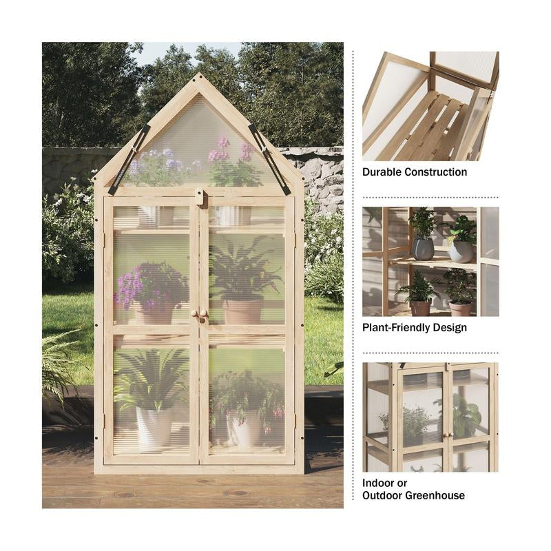 Home Complete Outdoor/Indoor Cold Frame Greenhouse