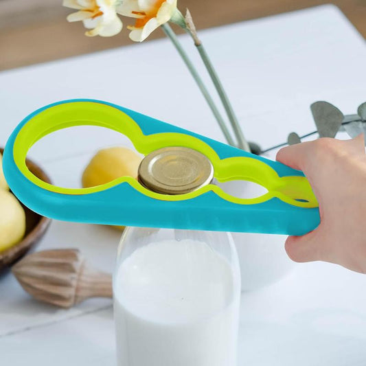 2 Pcs Multi-Purpose Colourful Adjustable Rubber Strap Wrench Grip/Tighten Bottle Jar Can Opener for Small Hands, Seniors or Anyone Who Suffers from Arthritis