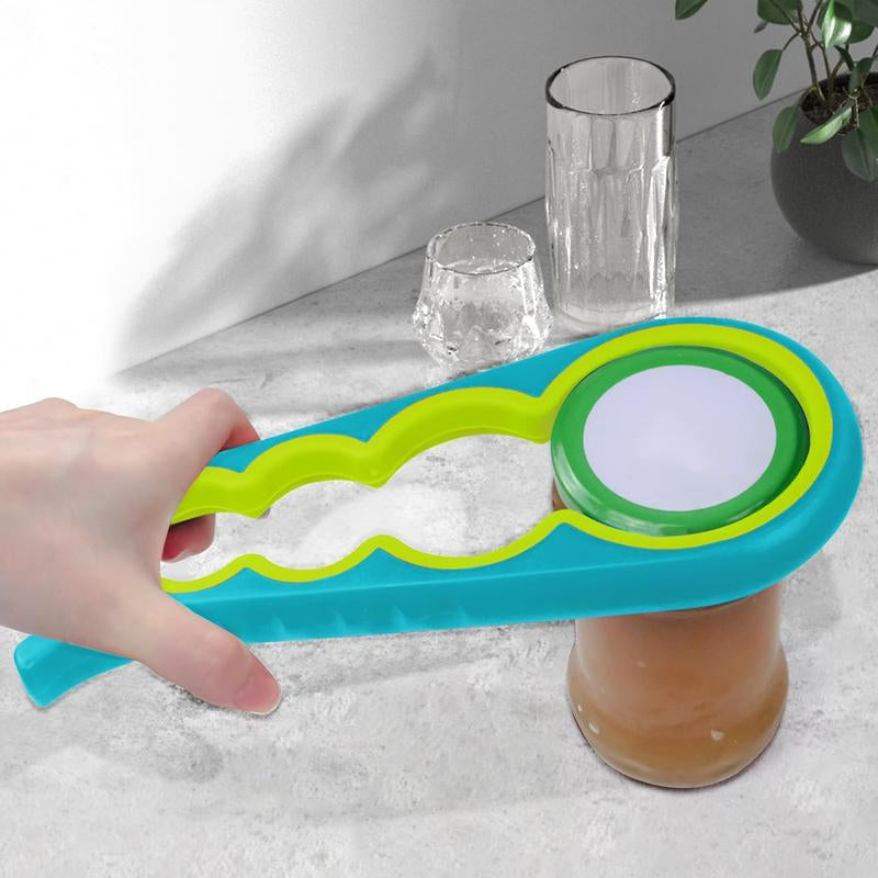 2 Pcs Multi-Purpose Colourful Adjustable Rubber Strap Wrench Grip/Tighten Bottle Jar Can Opener for Small Hands, Seniors or Anyone Who Suffers from Arthritis