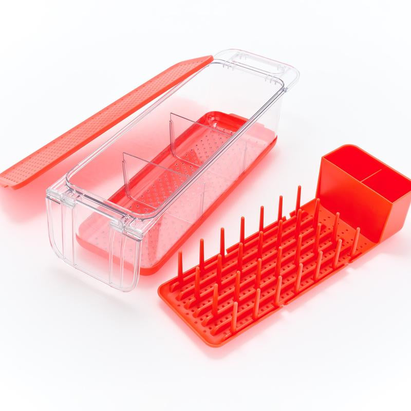 Copco 3-In-1 Rinse & Store Multi-Function Storage Bin