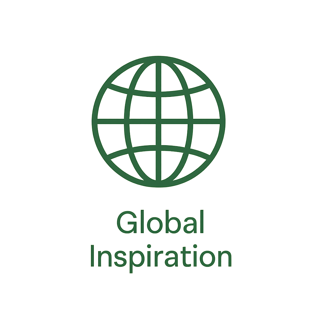 Globe icon for Global Inspiration