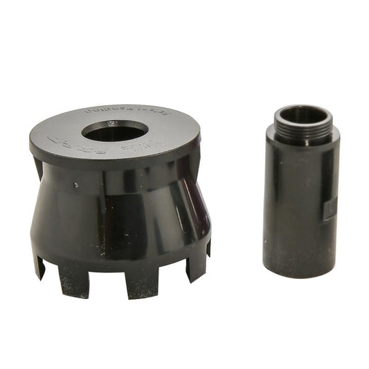 K-IT Pop-Up Sprinkler Riser Extension 1-1/2In. (2, Black) - Durable Construction for Lawn Sprinklers